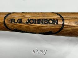 Vintage / Antique Wooden Baseball Bat R. G. Johnson Denmark Maine 34