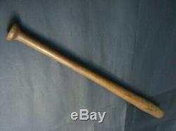 Vintage Australian Black Wood Baseball Bat Sport Memorabilia