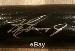 Vintage Autographed KEN GRIFFEY JR. Adirondack Big Stick Rawlings Baseball Bat