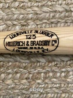 Vintage Babe Ruth Bat Rare 1970's Louisville Slugger 125 Yankees