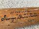 Vintage Babe Ruth Hillerich & Bradsby Baseball Bat Louisville Slugger 30 In 24oz