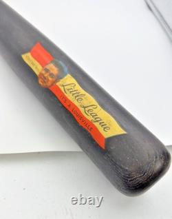 Vintage Babe Ruth Little League Louisville Slugger Black Baseball Bat Rare
