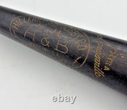 Vintage Babe Ruth Little League Louisville Slugger Black Baseball Bat Rare