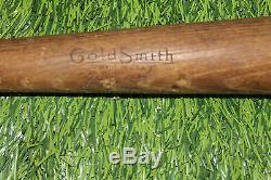 Vintage Baseball 1930's Goldsmith ERNIE LOMBARDI Wooden Bat Rare 34 REDS HOF