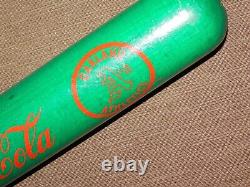Vintage Baseball 30 Rawlings Adirondack Coca Cola Oakland A's Wood Bat