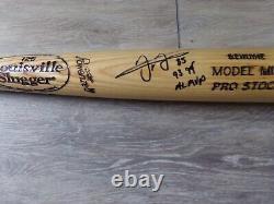 Vintage Baseball Autograph Signed Full Size Bat FRANK THOMAS 93/94 AL MVP