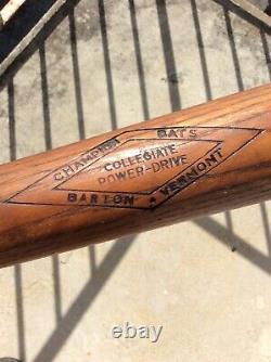 Vintage Baseball Bat Champion Bats Barton Vermont Henry Bjorkman