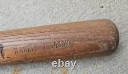 Vintage Baseball Bat Gamer Rankin JOHNSON Federal League Pitcher