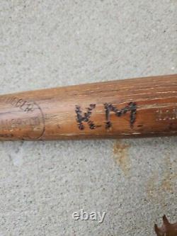 Vintage Baseball Bat Gamer Rankin JOHNSON Federal League Pitcher