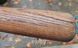 Vintage Baseball Bat Gamer Rankin JOHNSON Federal League Pitcher