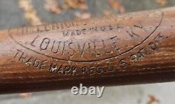 Vintage Baseball Bat Gamer Rankin JOHNSON Federal League Pitcher