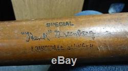 Vintage Baseball Bat HANK GREENBERG LOUISVILLE SLUGGER HILLERICH & BRADSBY