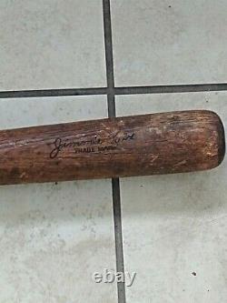 Vintage Baseball Bat Hall of Fame Legend Jimmy Foxx Game Played Bat