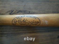 Vintage Baseball Bat JC Higgins N0.1744 Professional Babe Ruth Model HOF