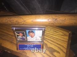 Vintage Baseball Bat Johnny Groth Detroit Tigers, stand and 2-1952 Cards