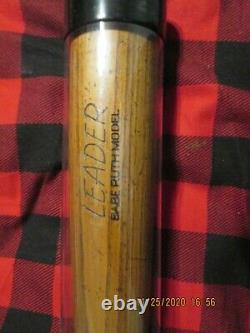 Vintage Baseball Bat Leader Babe Ruth Model H&B No 9 Hillerich & Bradsby SP RARE