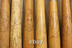 Vintage Baseball Bat Lot of 12 Vintage Baseball Bat Lot of 12