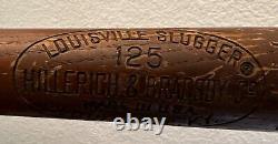 Vintage Baseball Bat Louisville Slugger Genuine Bob Koeppel 125