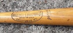 Vintage Baseball Bat Model 016 1960s ROGER MARIS H&B Louisville Slugger