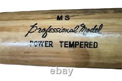 Vintage Baseball Bat Pinckard 500 Laminated Bamboo Wood Bonded Power Prof Model