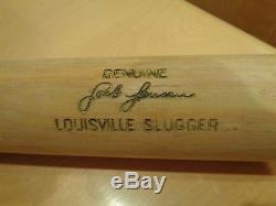 Vintage Baseball Bat Pro Model Jackie Jensen Early Signature Like 52 54 Bowman