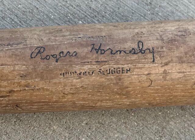 Vintage Baseball Bat Rogers Hornsby Louisville Slugger 125 Rh