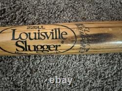 Vintage Baseball Bat Signed Jim Rice