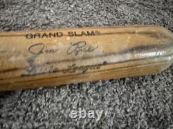 Vintage Baseball Bat Signed Jim Rice