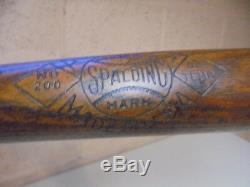 Vintage Baseball Bat, Vintage 1920's Spalding Baseball Bat, Fred Spurgeon, RARE