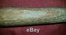 Vintage Baseball Bat Wooden Antique Slim Handle 26 Long Weighs Only 14 Ounces