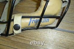 Vintage Baseball Catchers Equipment Guards Chest Protect Mask Glove Shoes Bat