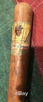 Vintage Baseball Jackie Robinson Decal Bat 32 Little League Louisville Slugger