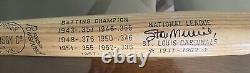 Vintage'Batting Titles' Stan Musial Louisville Slugger Signed Bat JSA Certified