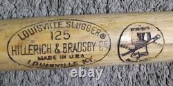 Vintage Bicentennial Tom Shopay H&B 125 Louisville Game Used Baseball Bat Rare