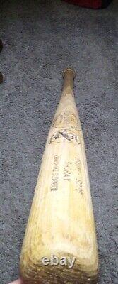 Vintage Bicentennial Tom Shopay H&B 125 Louisville Game Used Baseball Bat Rare