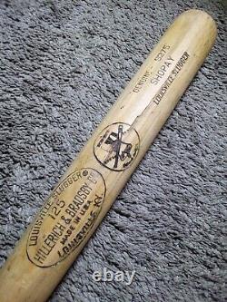 Vintage Bicentennial Tom Shopay H&B 125 Louisville Game Used Baseball Bat Rare