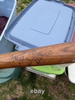 Vintage Big League Brand Wood Baseball Bat No. 330