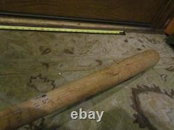 Vintage Bill Russel Game Used Baseball Bat