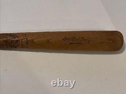 Vintage Bill Terry H&B 40 B. T. Hillerich & Bradsby Co. Baseball Bat NY Giants