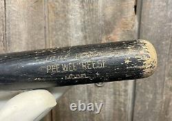 Vintage Black Spalding Little League Peewee Reese Model Baseball Bat 32