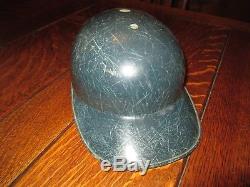 Vintage Blue Fiberglass ABC American Baseball Cap Co. Batting Helmet Size 7 1/4