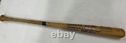 Vintage Blue Jays Kelly Gruber Game Used Baseball Bat Auto Signed Inscriptions