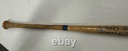 Vintage Blue Jays Kelly Gruber Game Used Baseball Bat Auto Signed Inscriptions