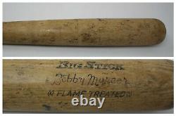 Vintage Bobby Murcer Adirondack Baseball Bat Big Stick Flame Treated USA