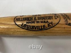 Vintage Brian Downing Angels Hillerich Bradsby Game Used Baseball Bat 36 Inch