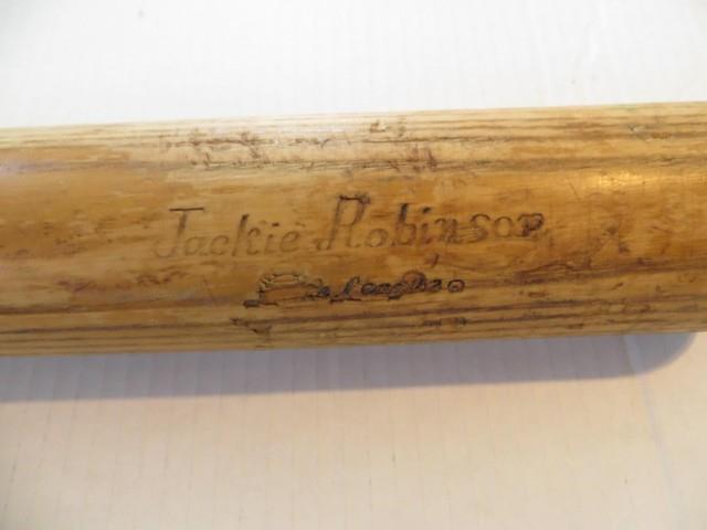 Vintage Brooklyn Dodgers Baseball Bat Wood Jackie Robinson Adirondack 50s