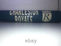 Vintage Charleston Royals Worth baseball bat 1980s USA Kansas City Riverdogs
