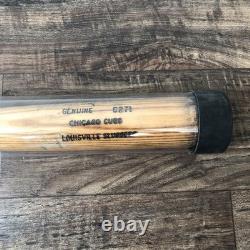 Vintage Chicago Cubs Game Baseball Bat Louisville Slugger Signed Jerome Walton Vintage Chicago Cubs Game Baseball Bat Louisville Slugger Signed Jerome Walton