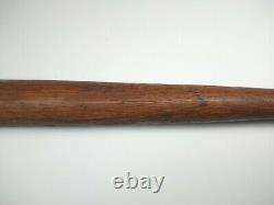 Vintage Circa 1900 Baseball Bat Flat Ended Acorn Mushroom Round Knob EXCELLENT