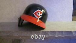 Vintage Cleveland Indians ABC batting helmet Oscar Gamble style circa 1975